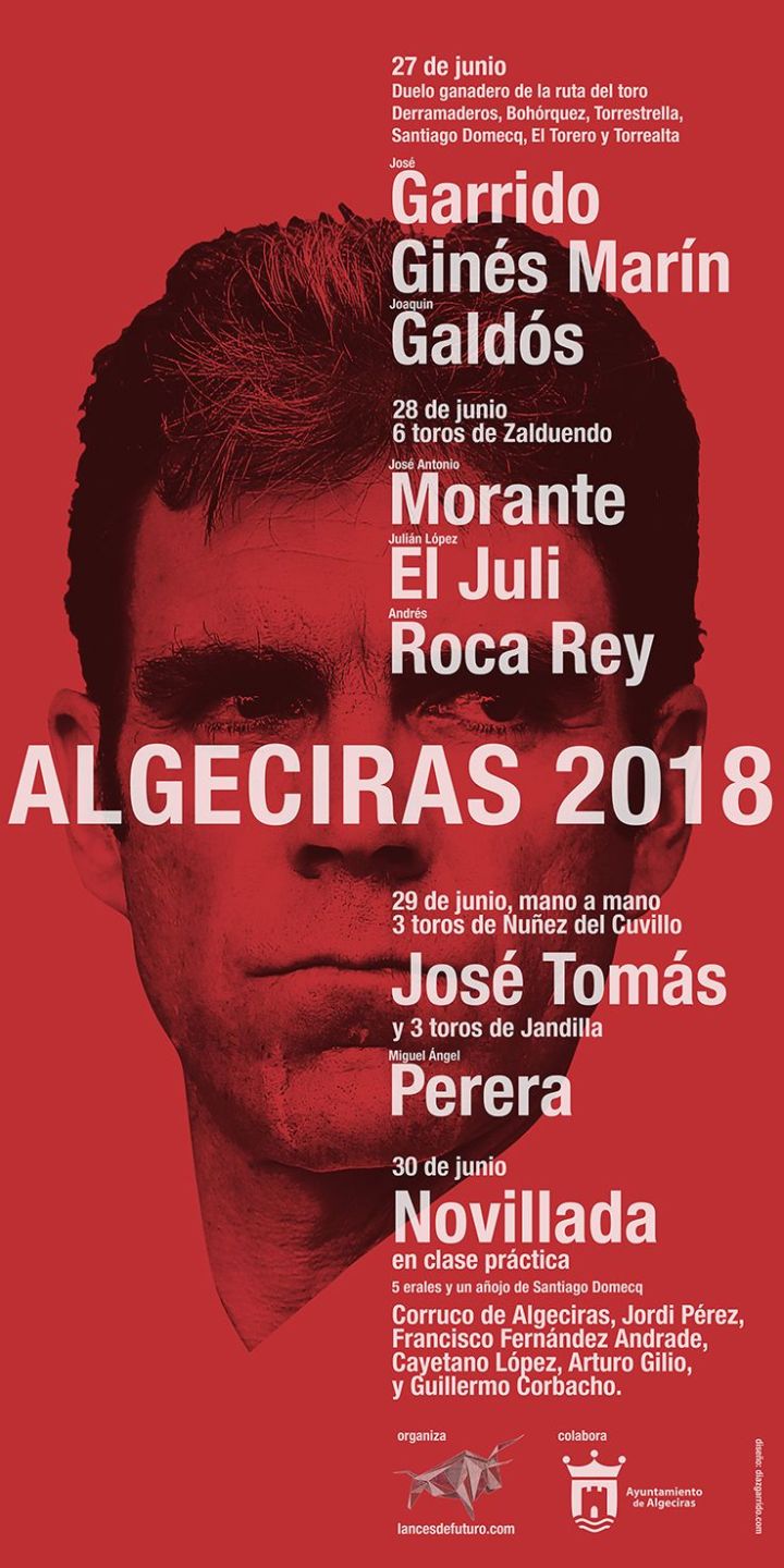 algeciras 2018 cartel jose tomas 29 junio